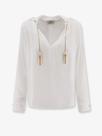 Elisabetta Franchi Women's Viscose Shirt White
