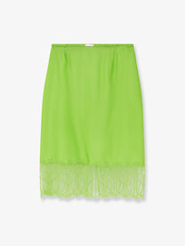 Gucci Women's Viscose Skirt Green