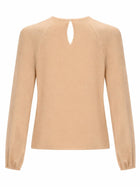 Fabiana Filippi Women's Viscose Tops Beige, view 2