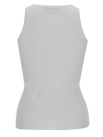 Max Mara Women's Viscose Tops White, view 3