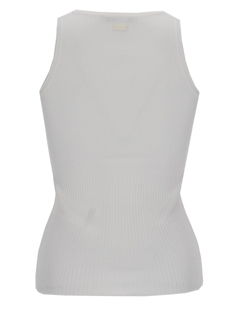 Max Mara Women's Viscose Tops White, view 3