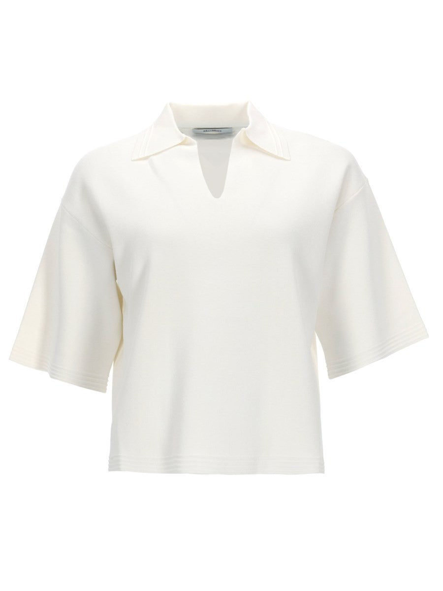Max Mara Women's Viscose Tops White