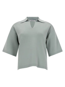 Max Mara Women's Viscose Tops Green