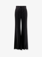 Balenciaga Women's Viscose Trousers Black