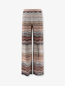 Missoni Women's Viscose Trousers Beige