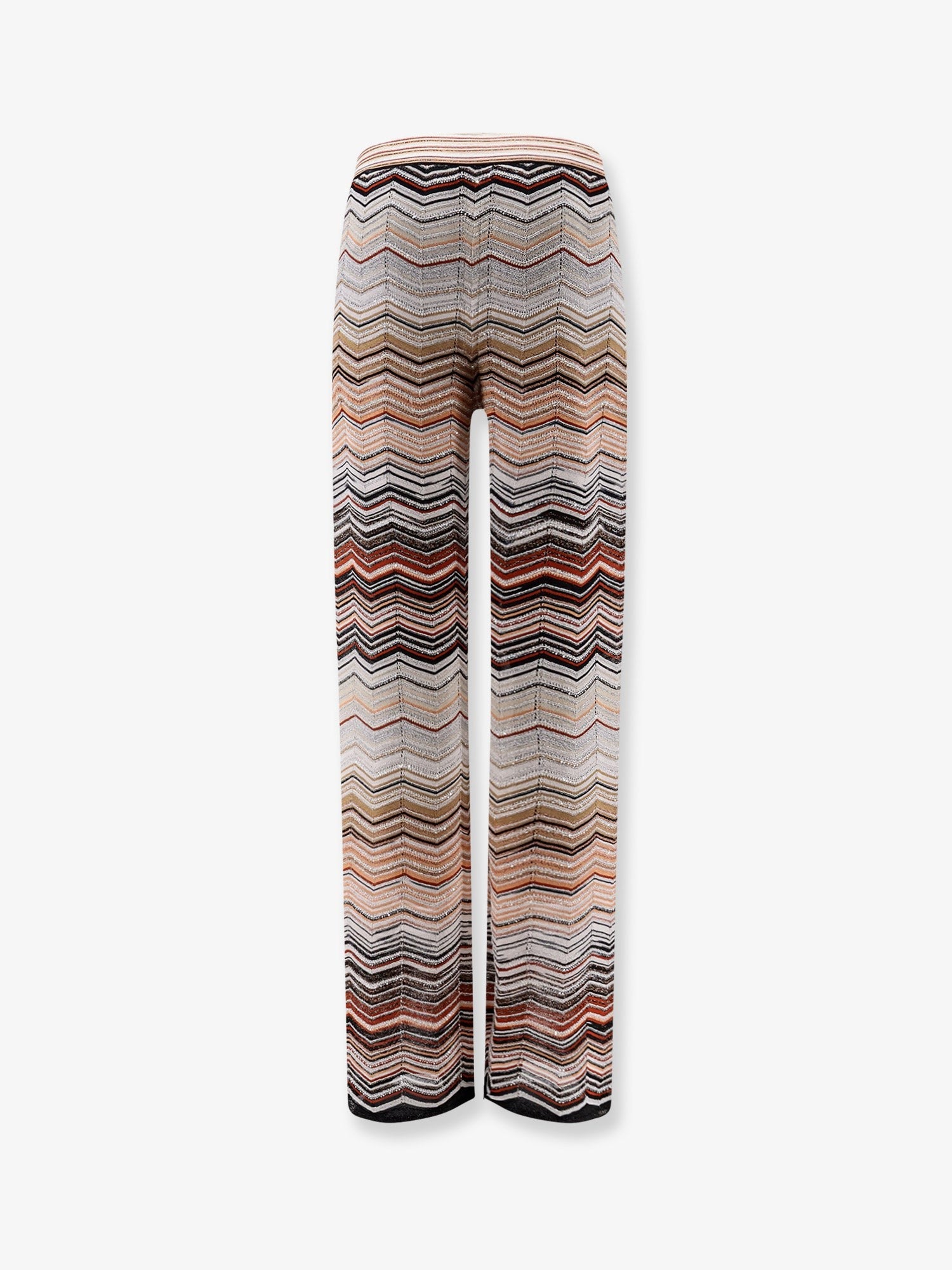 Missoni Women's Chevron Lamé Pants Gold
