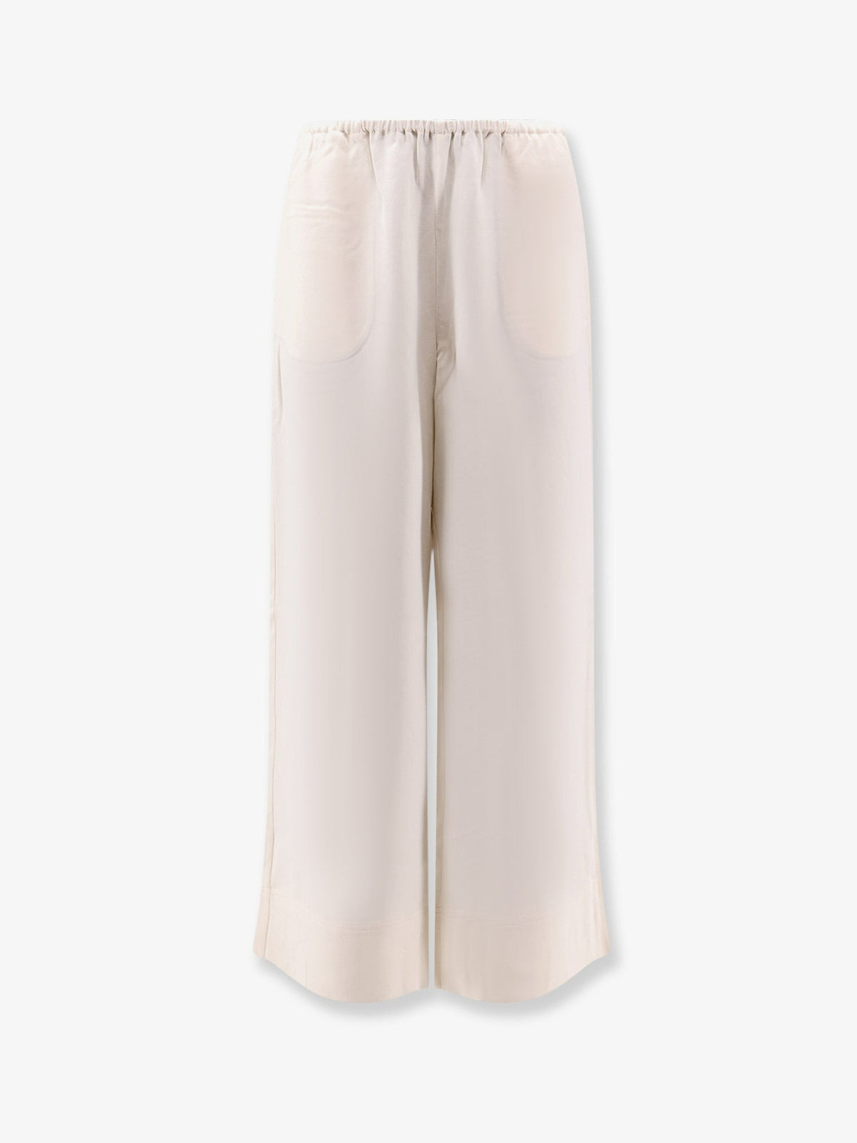 Toteme Women's Viscose Trousers White