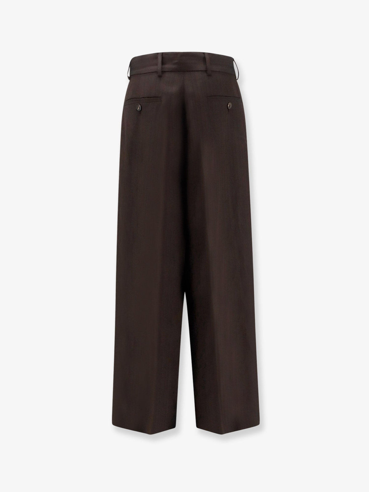 Dries Van Noten Women's Viscose Trousers Brown, view 2