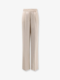 Etro Women's Viscose Trousers White