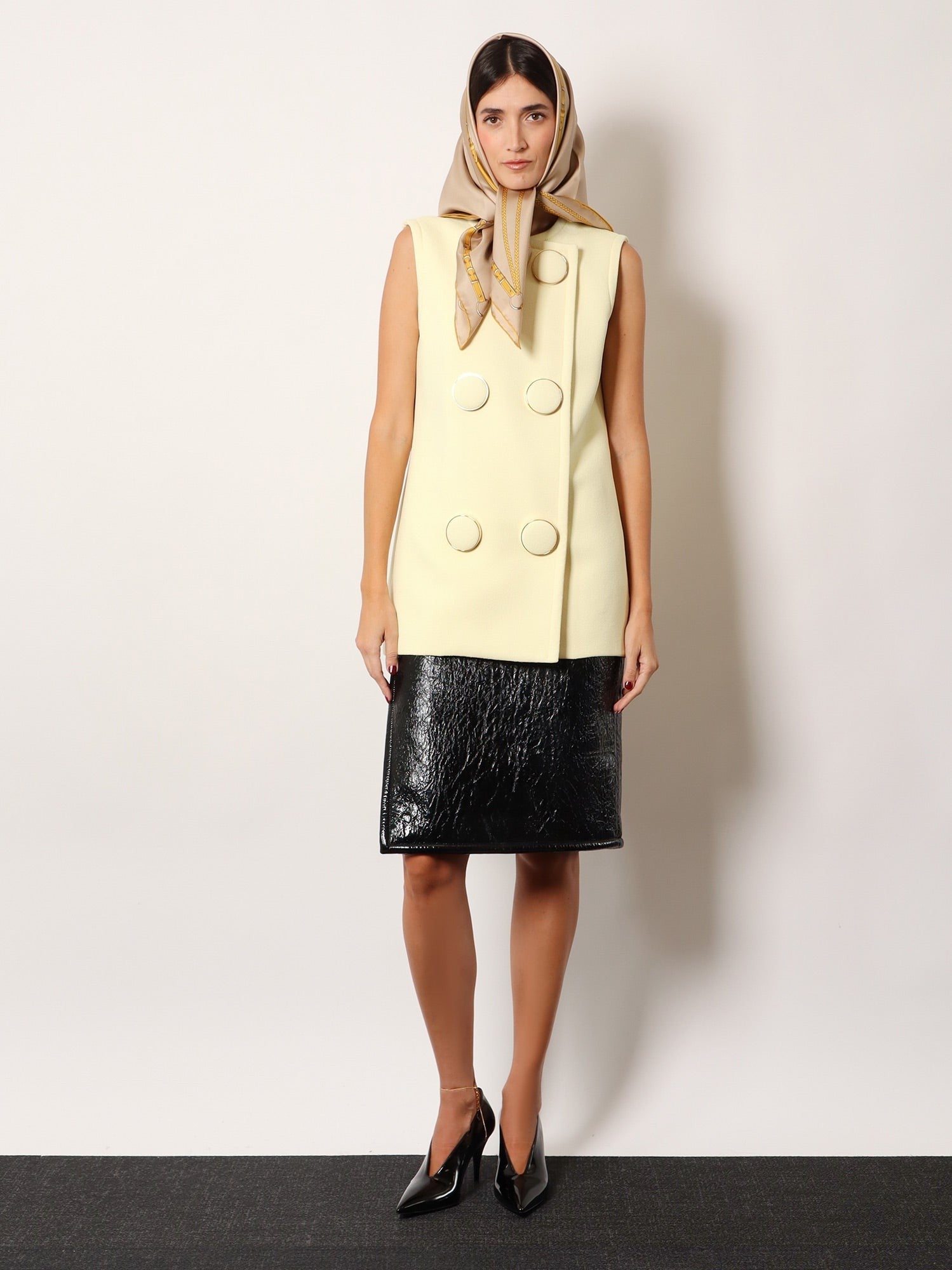 Gucci Women's Viscose Vest Yellow