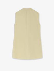 Gucci Women's Viscose Vest Yellow