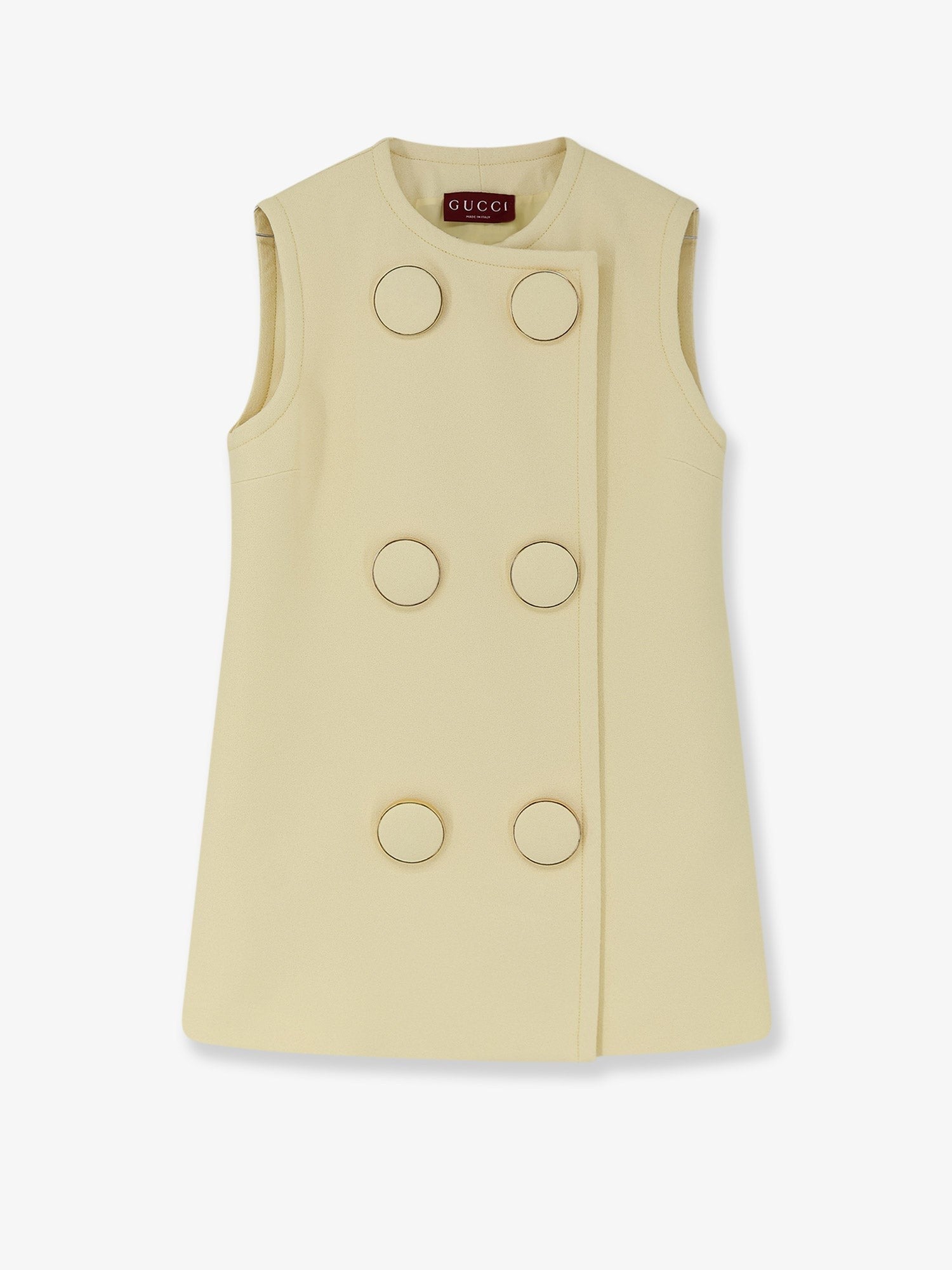 Gucci Women's Viscose Vest Yellow