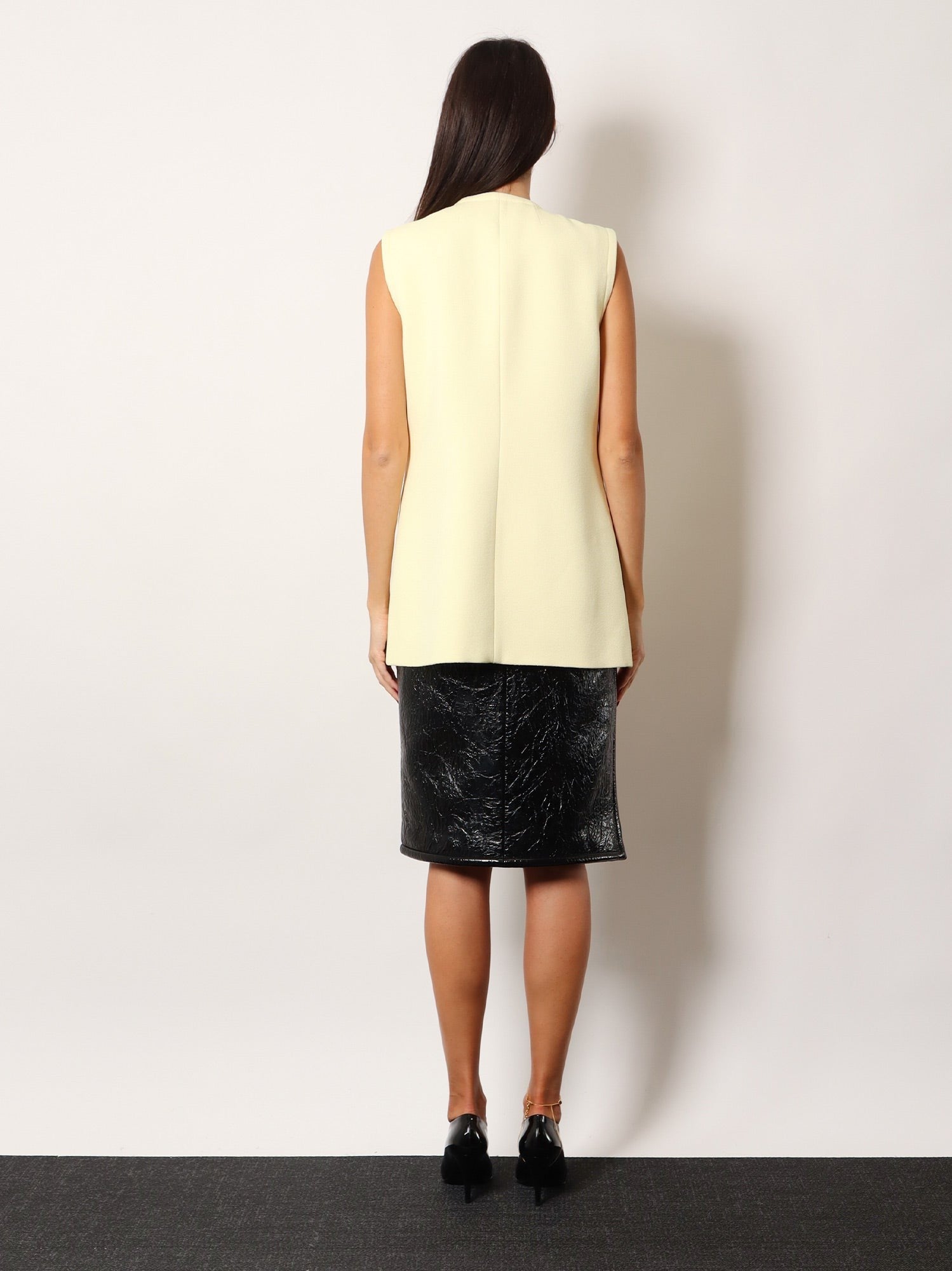 Gucci Women's Viscose Vest Yellow