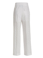 Nude Lucy Visible Button Jeans White, view 2
