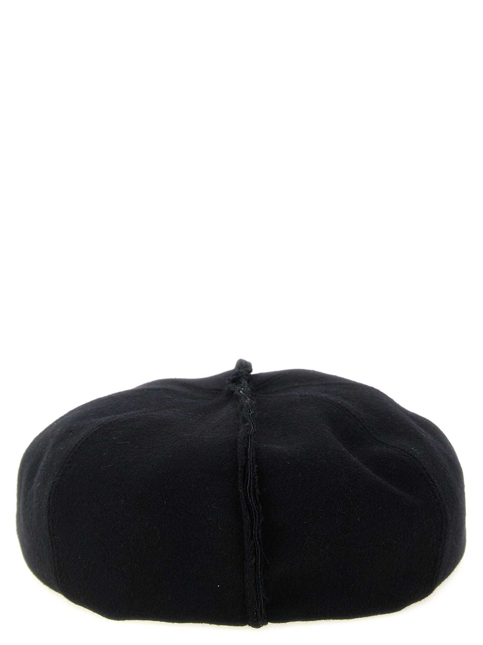 Comme Des Garcons Shirt Visible Stitching Hat Black