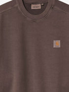 Carhartt Wip Men's Vista Cotton Sweatshirt Brown, view 3
