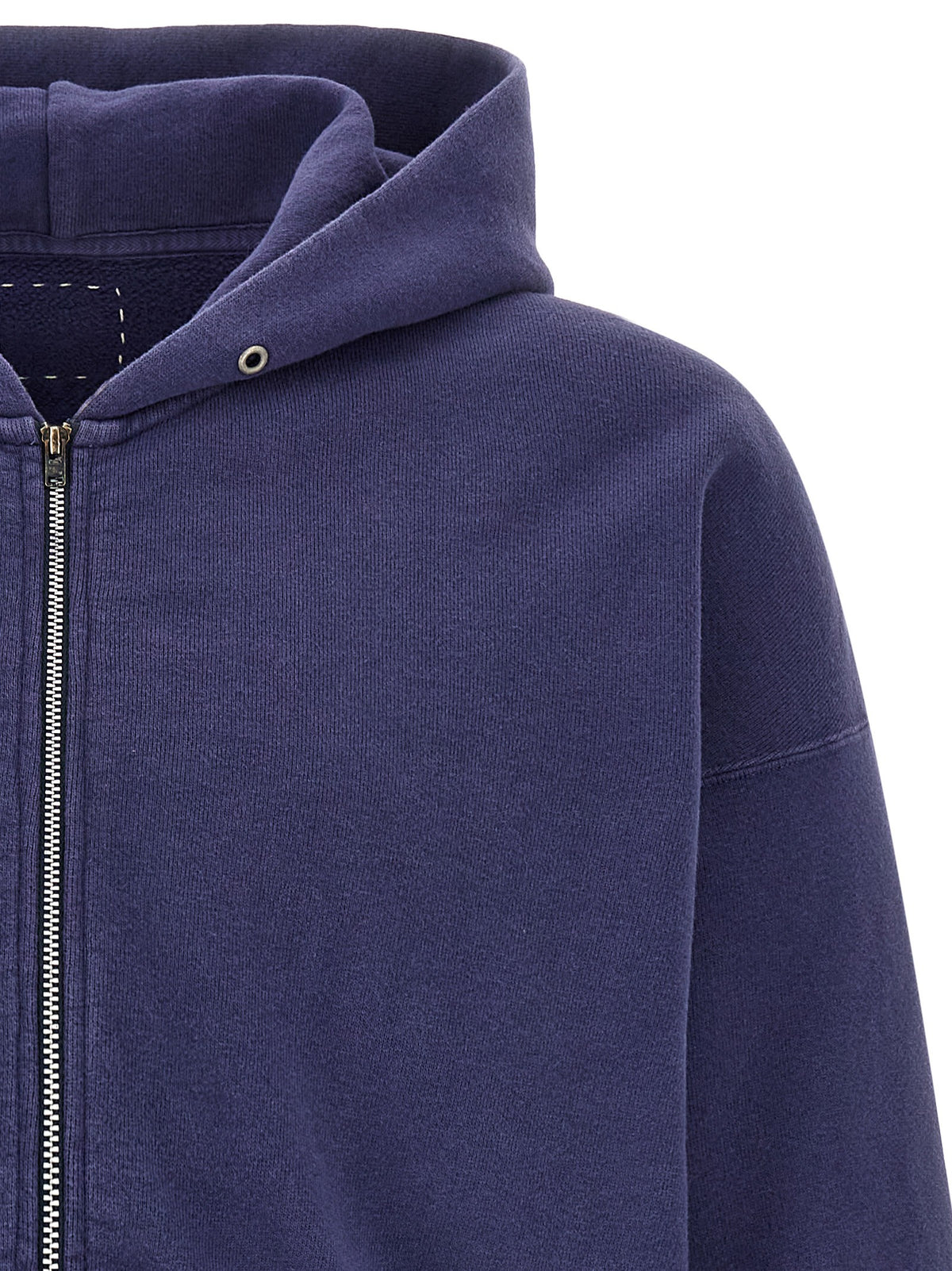 Visvim Blue Jumbo Hoodie Blue, view 3