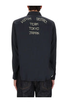 Visvim Men's Four Corners Shirt Black, view 3
