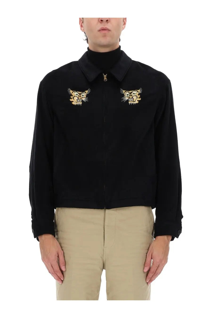 Visvim Men's Norad Blouson Jacket Black
