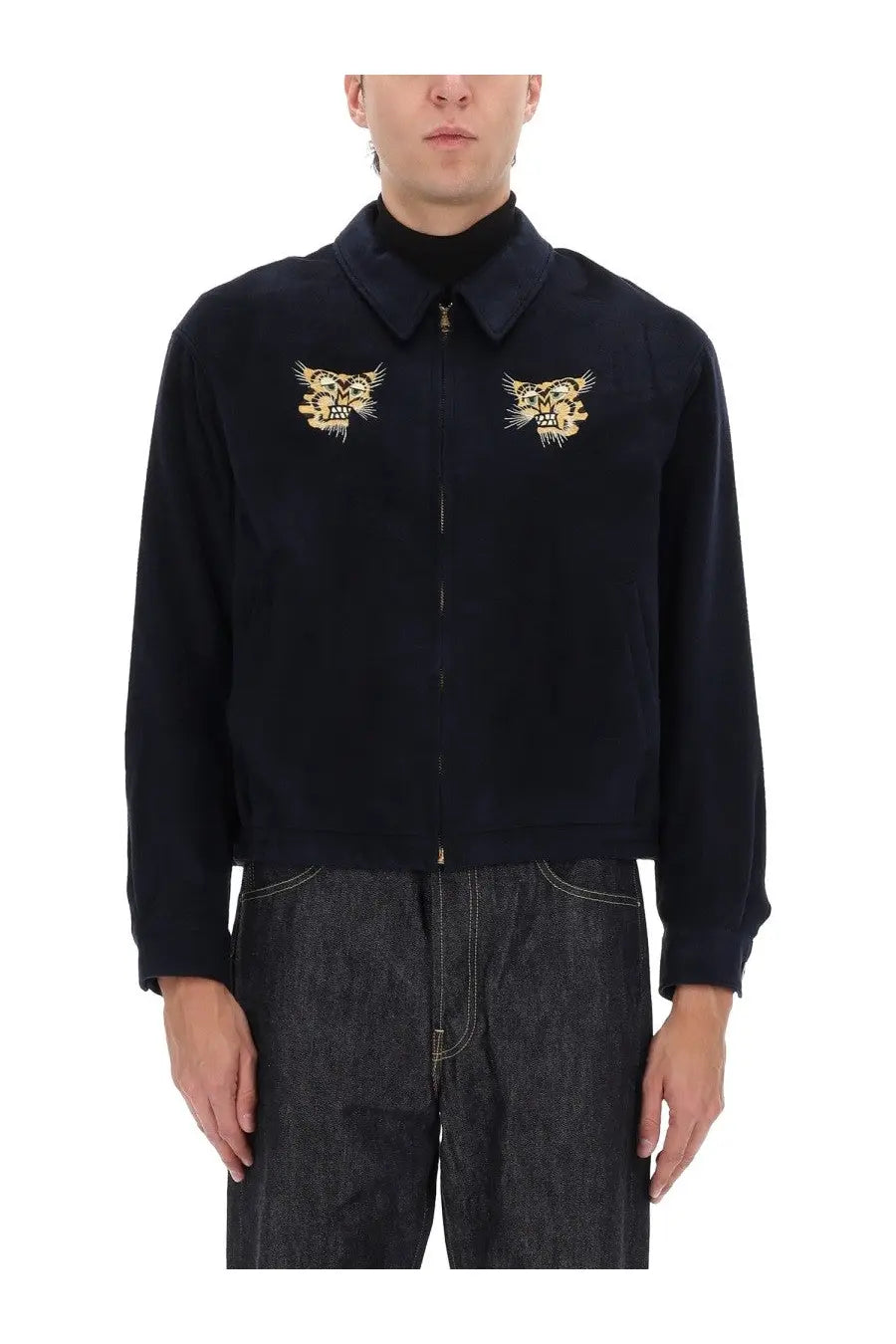 Visvim Men's Norad Blouson Jacket Blue