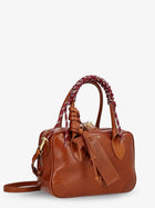 Golden Goose Women's Vita Bag Leather Crossbody Bag Brown, view 3