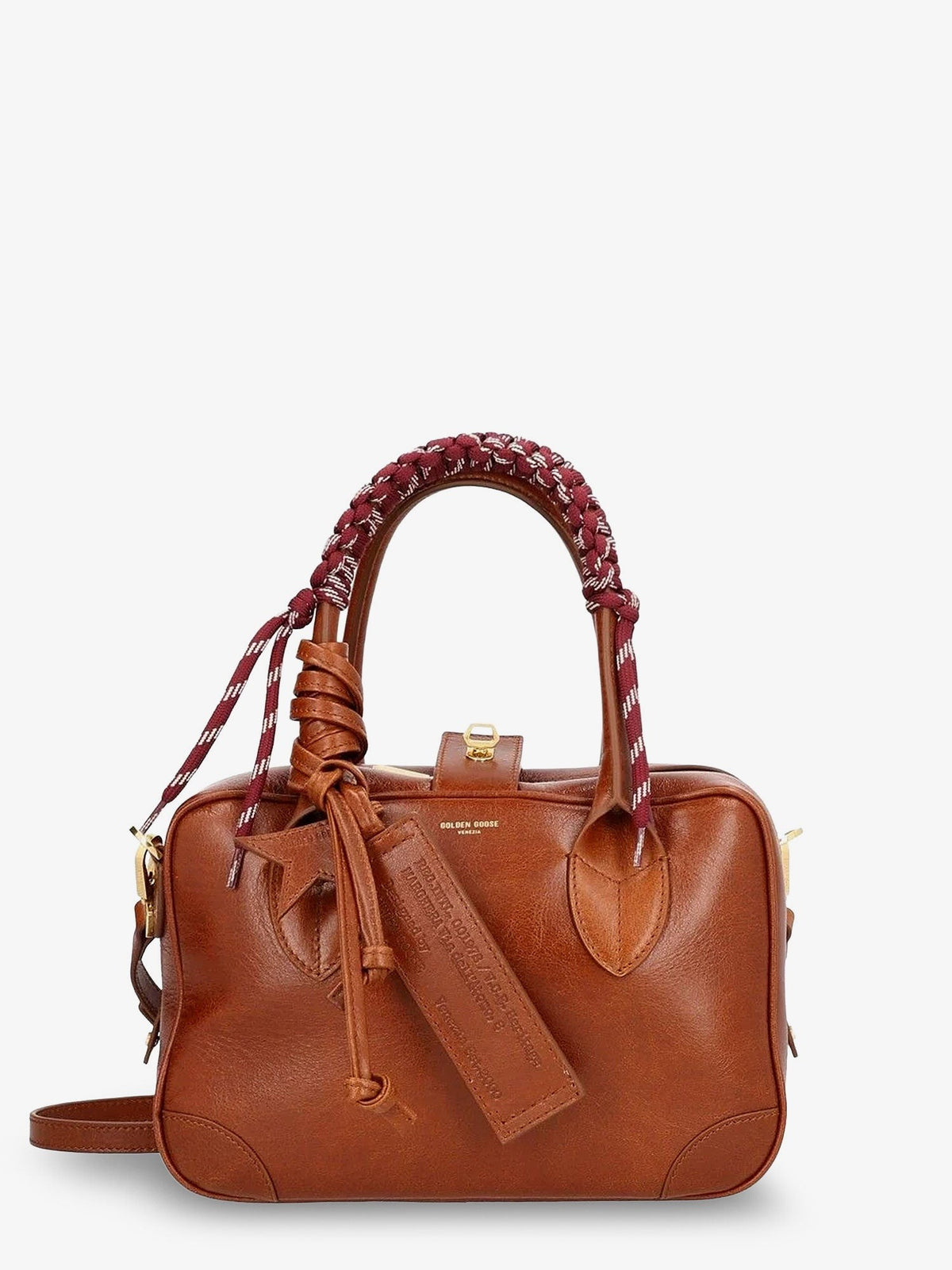 Golden Goose Women's Vita Bag Leather Crossbody Bag Brown
