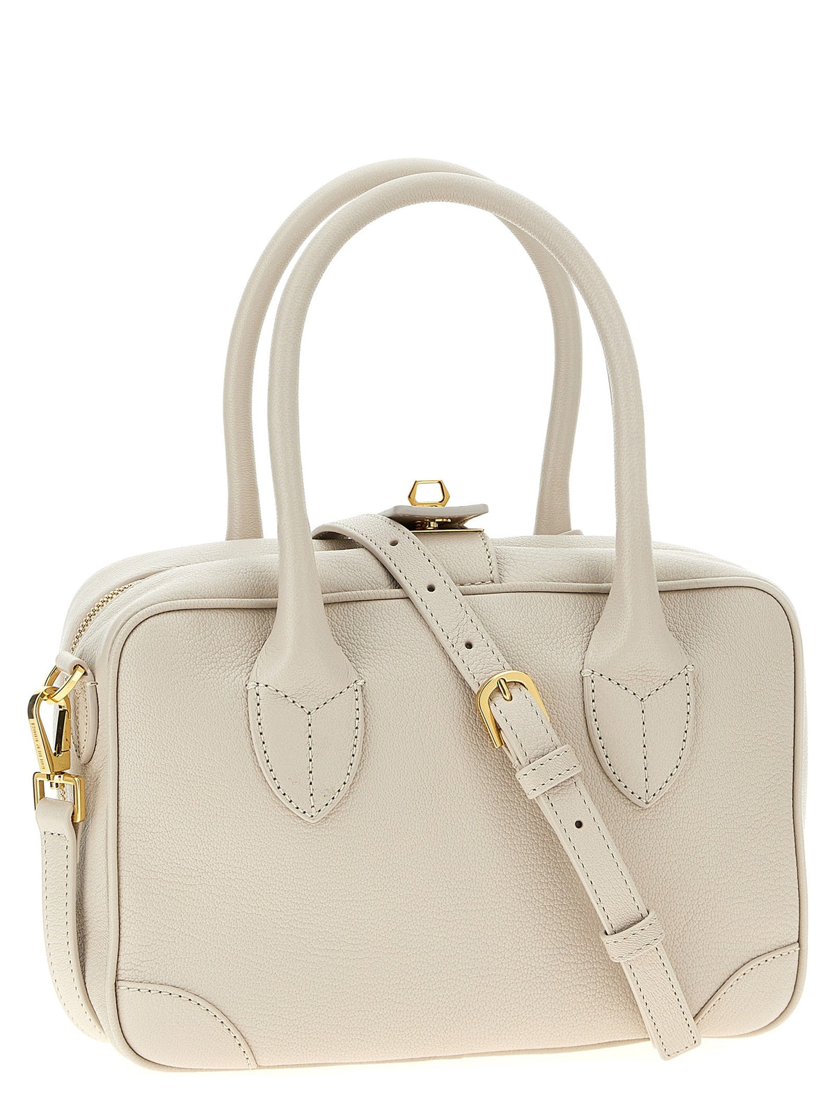 Golden Goose Vita Handbag White