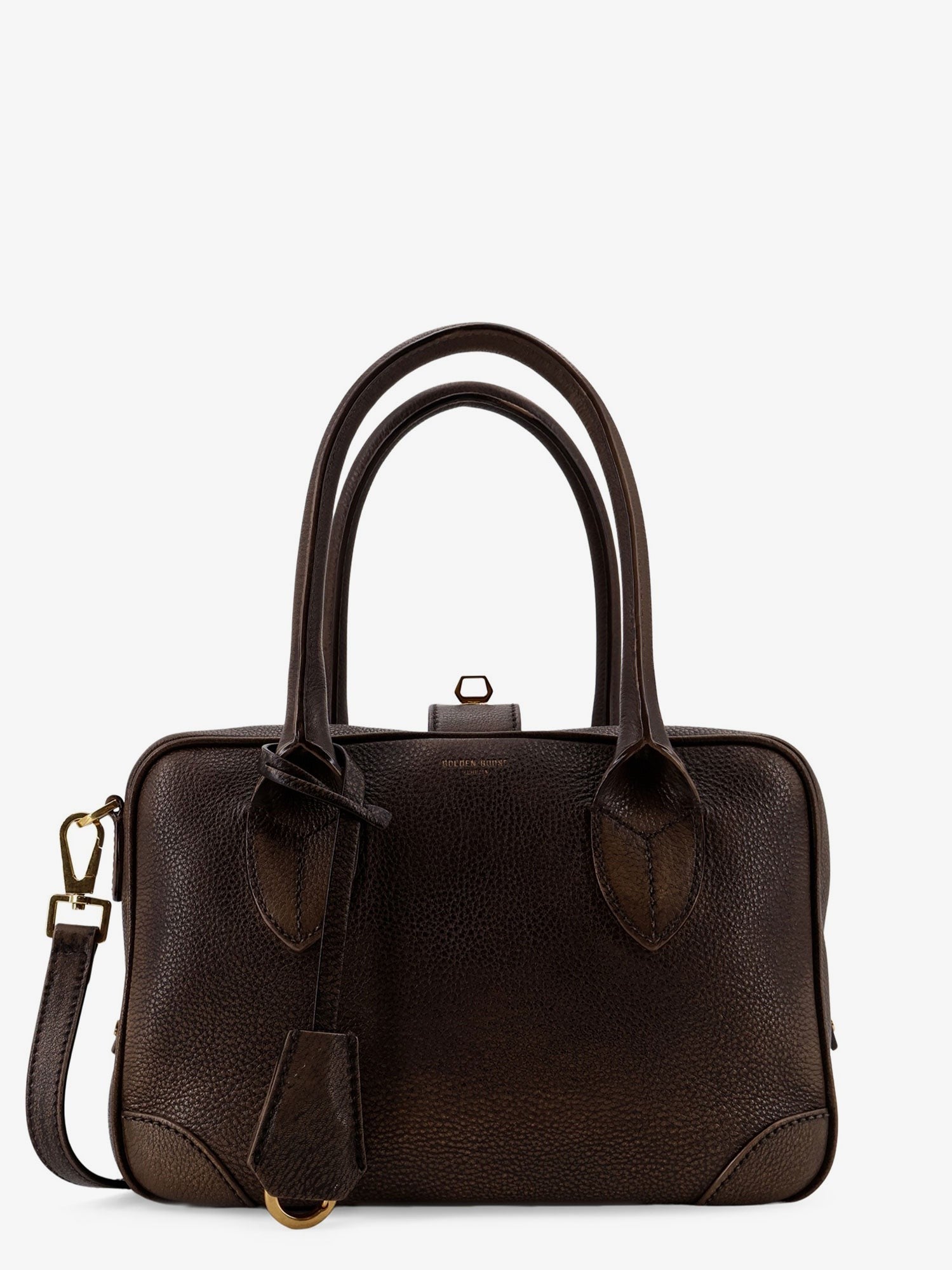 Golden Goose Women's Vita Vintage Leather Bag White