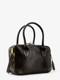 Golden Goose Women's Vita Vintage Leather Crossbody Bag Black