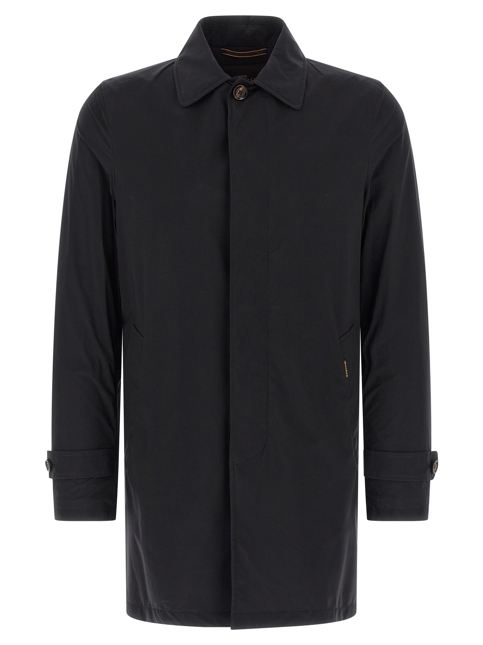 MooRER Vittor Ac Trench Coat Blue