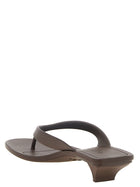 Gucci Vittoria Flip Flops Brown, view 3