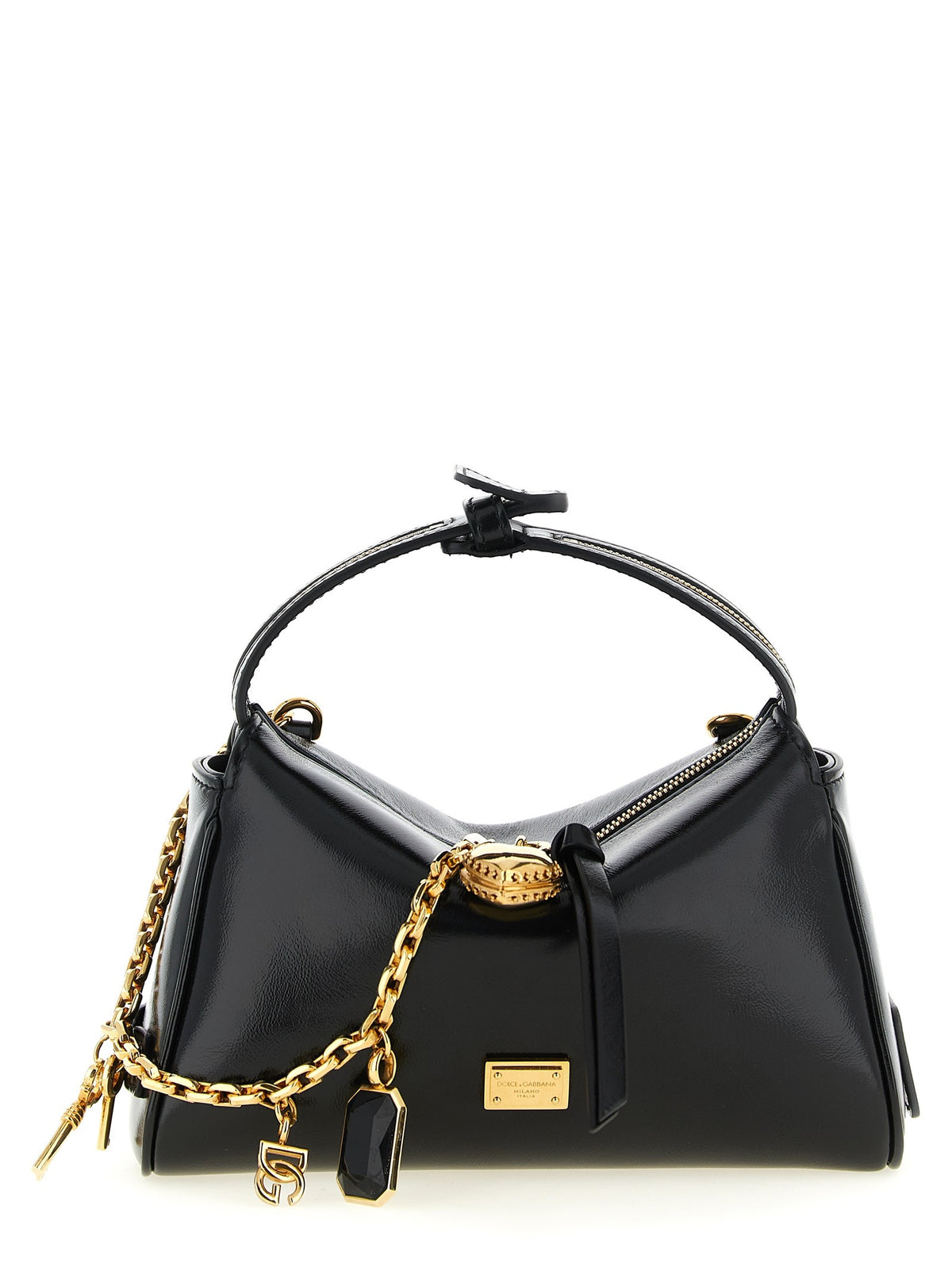 Dolce &amp; Gabbana Vittoria Mini Handbag Black