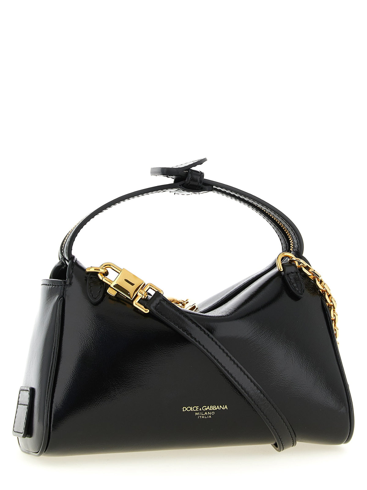 Dolce &amp; Gabbana Vittoria Mini Handbag Black