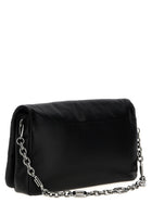 Roger Vivier Viv Choc Large Shoulder Bag Black, view 2