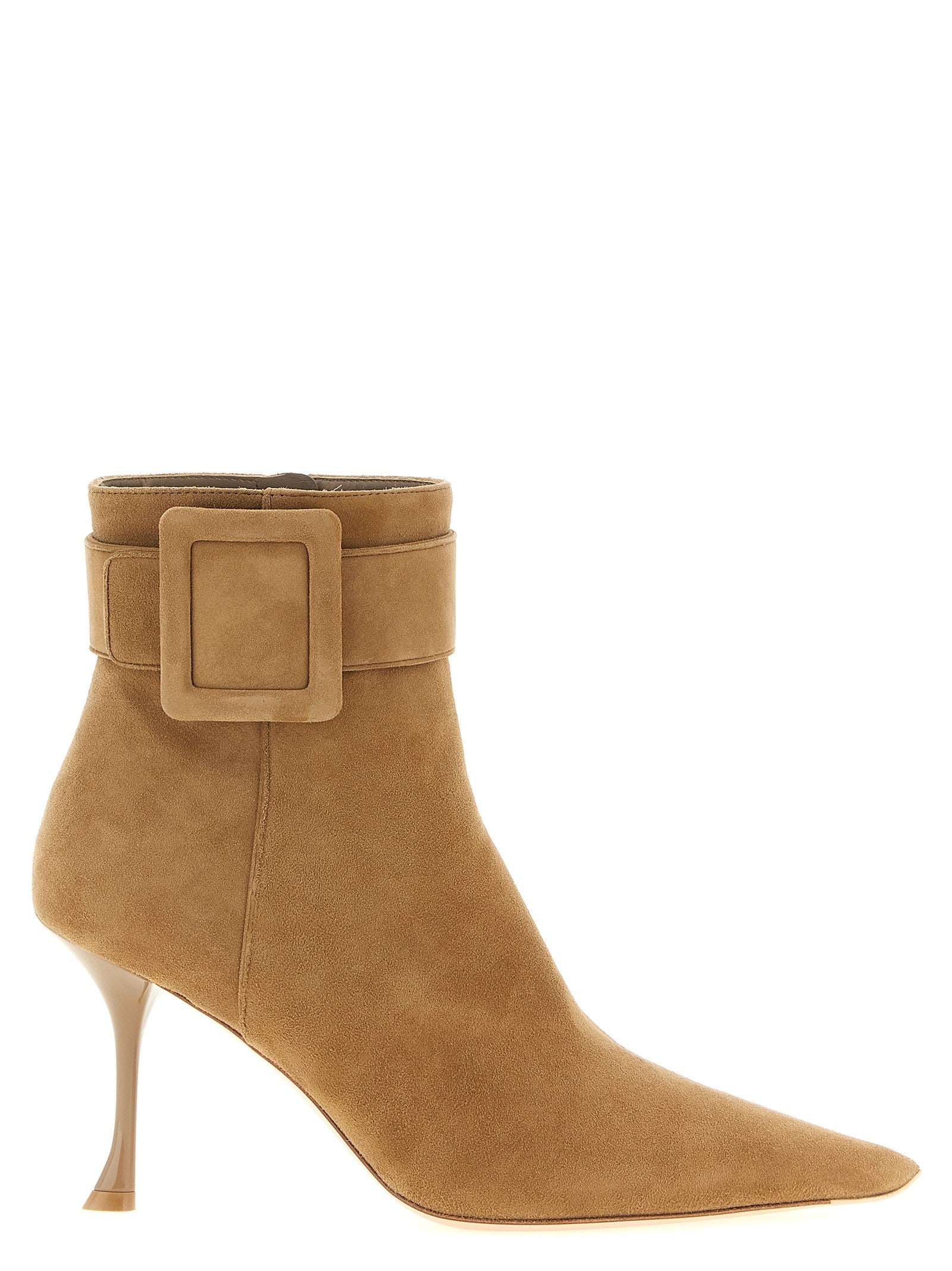 Roger Vivier Viv in the City Ankle Boots Brown