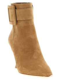 Roger Vivier Viv in the City Ankle Boots Brown