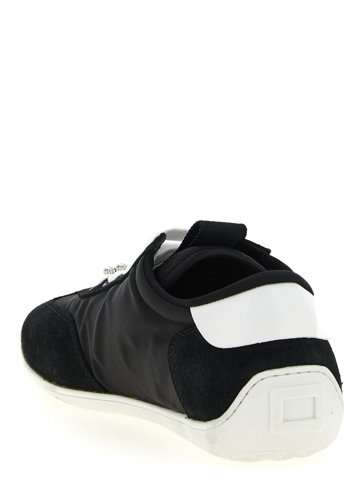 Roger Vivier Viv Low Sneakers White, view 3