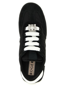 Roger Vivier Viv Low Sneakers White