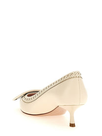 Roger Vivier Viv Pumps in the City White