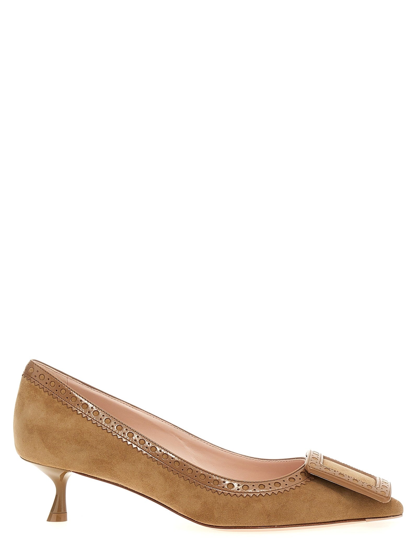 Roger Vivier Viv Pumps in the City Beige