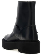 Roger Vivier Viv Rangers Ankle Boots Black, view 3