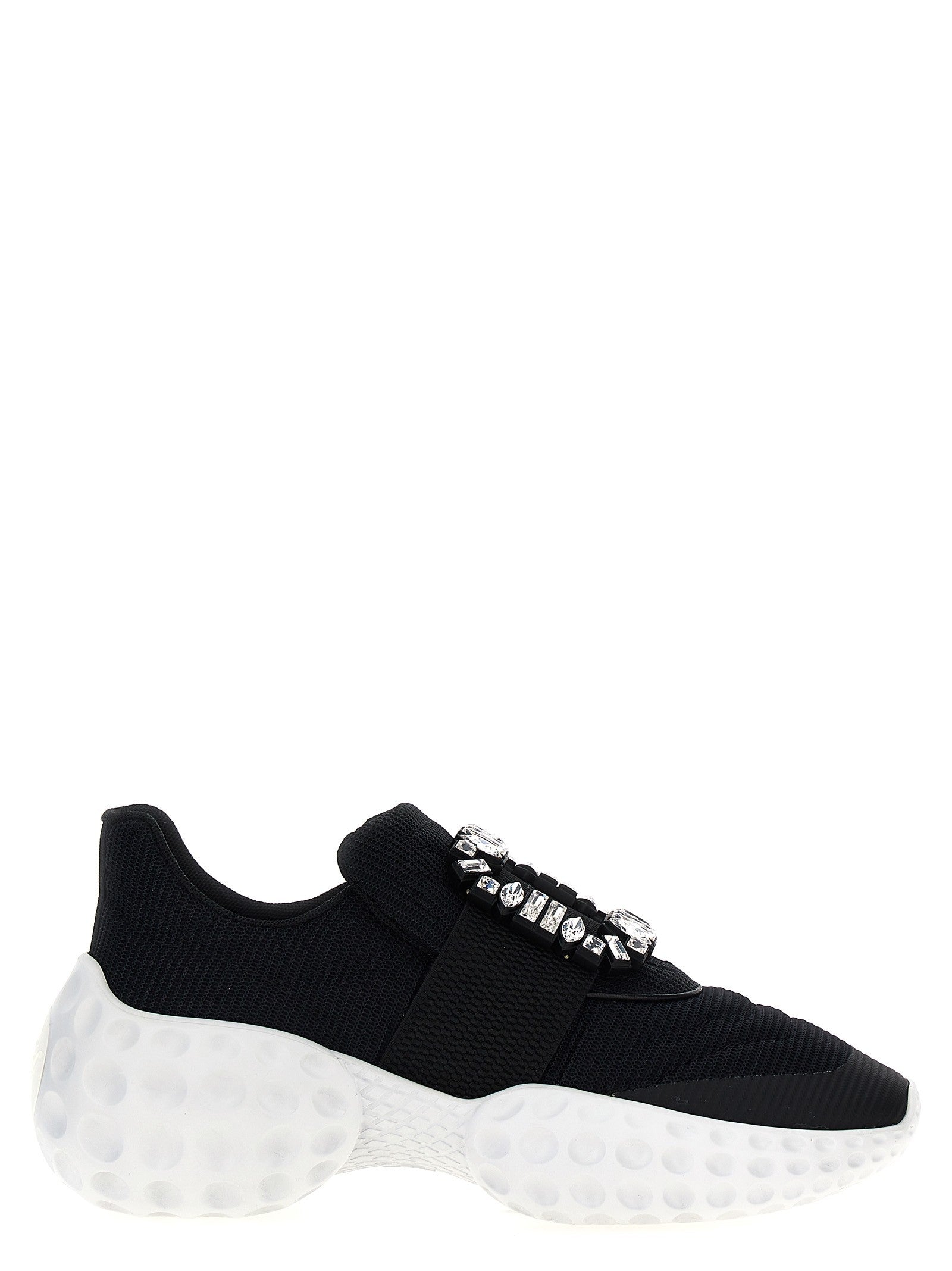 Roger Vivier Viv Run Light Sneakers White