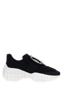 Roger Vivier Viv Run Light Sneakers White