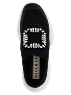 Roger Vivier Viv Run Light Sneakers White, view 4