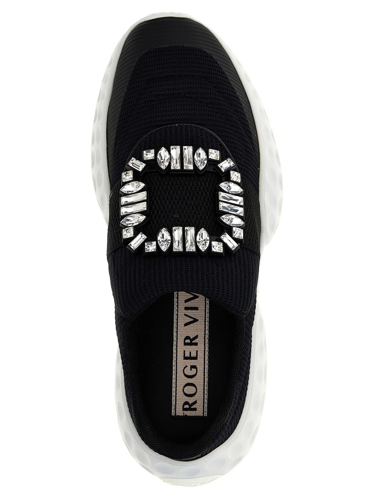 Roger Vivier Viv Run Light Sneakers White