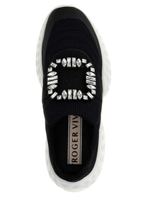 Roger Vivier Viv Run Light Sneakers White