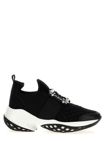 Roger Vivier Viv Run Sneakers Black