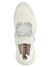 Roger Vivier Viv Run Sneakers White