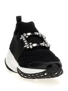 Roger Vivier Viv Run Sneakers Black, view 2
