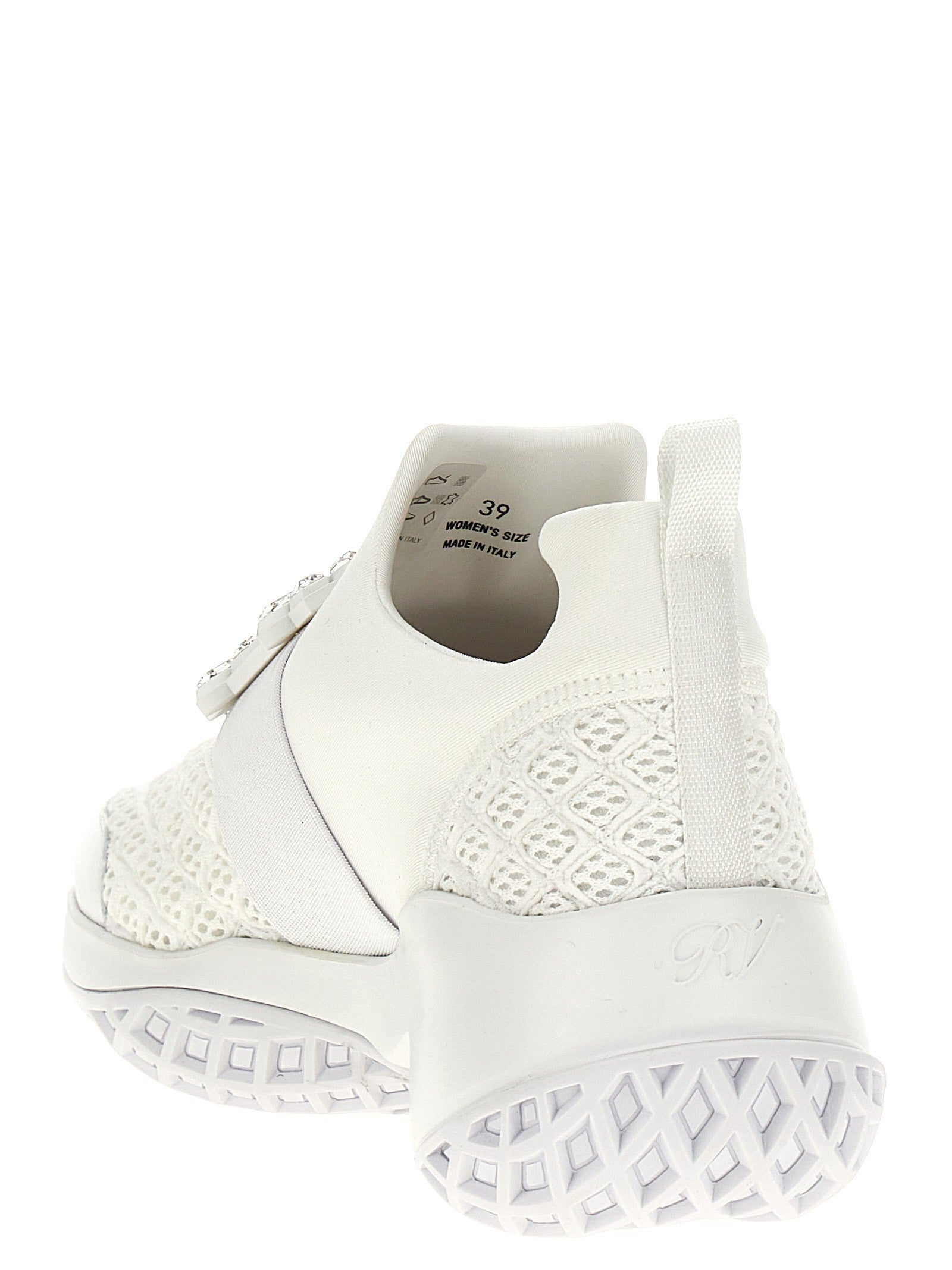 Roger Vivier Viv Run Sneakers White